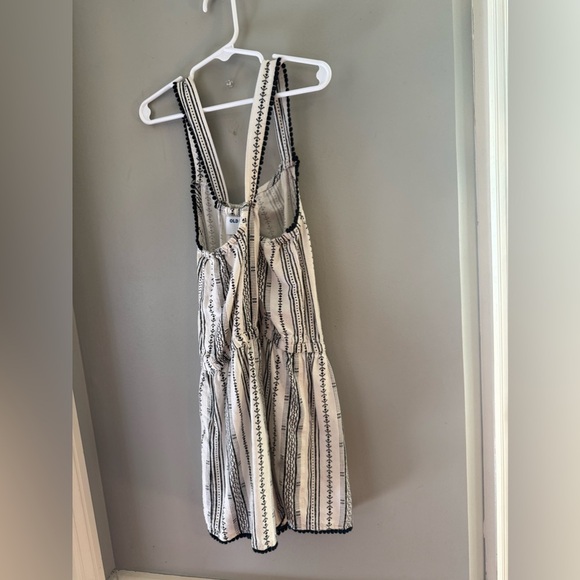 Old Navy Black and White Striped Kids Romper Large - Picture 3 of 7